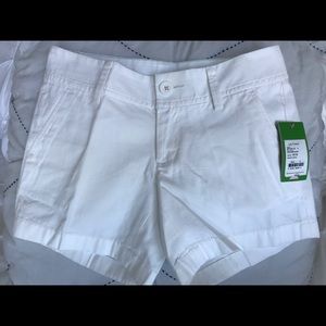 Lilly Pulitzer White Callahan Sorts NWT